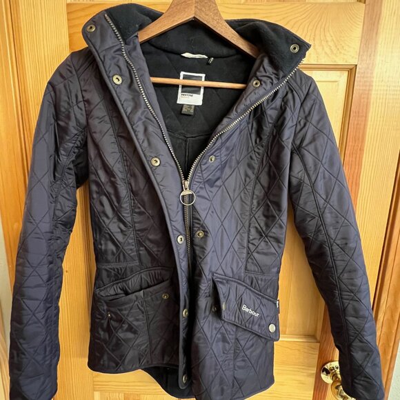 Barbour x Pantone Quilted Jacket Women UK Size 10 US Size 6 - Picture 3 of 5